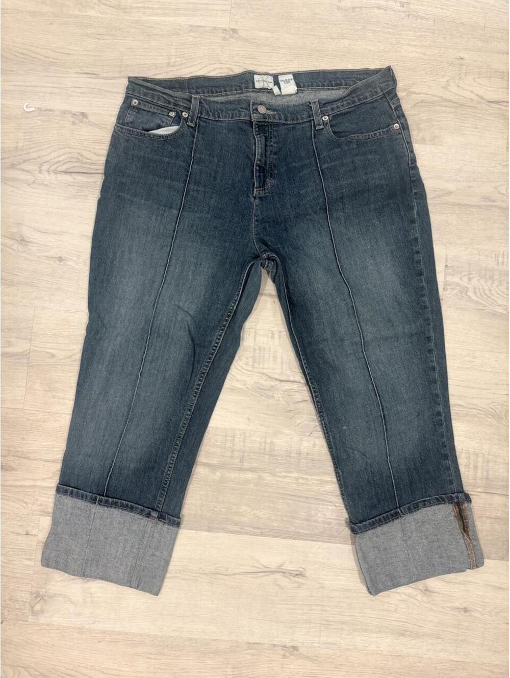 Calvin Klein Jeans Women's Blue and Navy Jeans